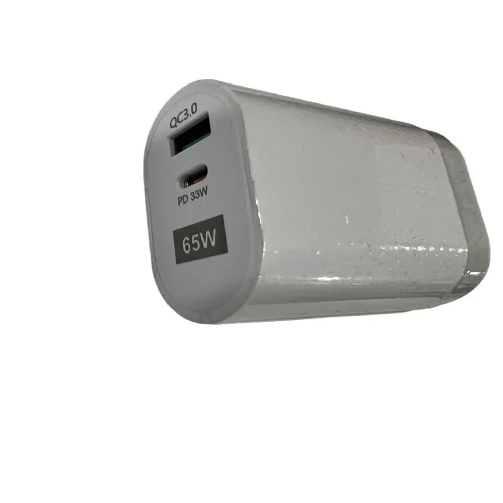 2x USB C Charger 65W, Fast Mini Gan Charger PPS Type C Fast Compact Wall Charger
